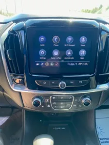 Automotive diagnostic equipment in use at Marbles Automotive shop