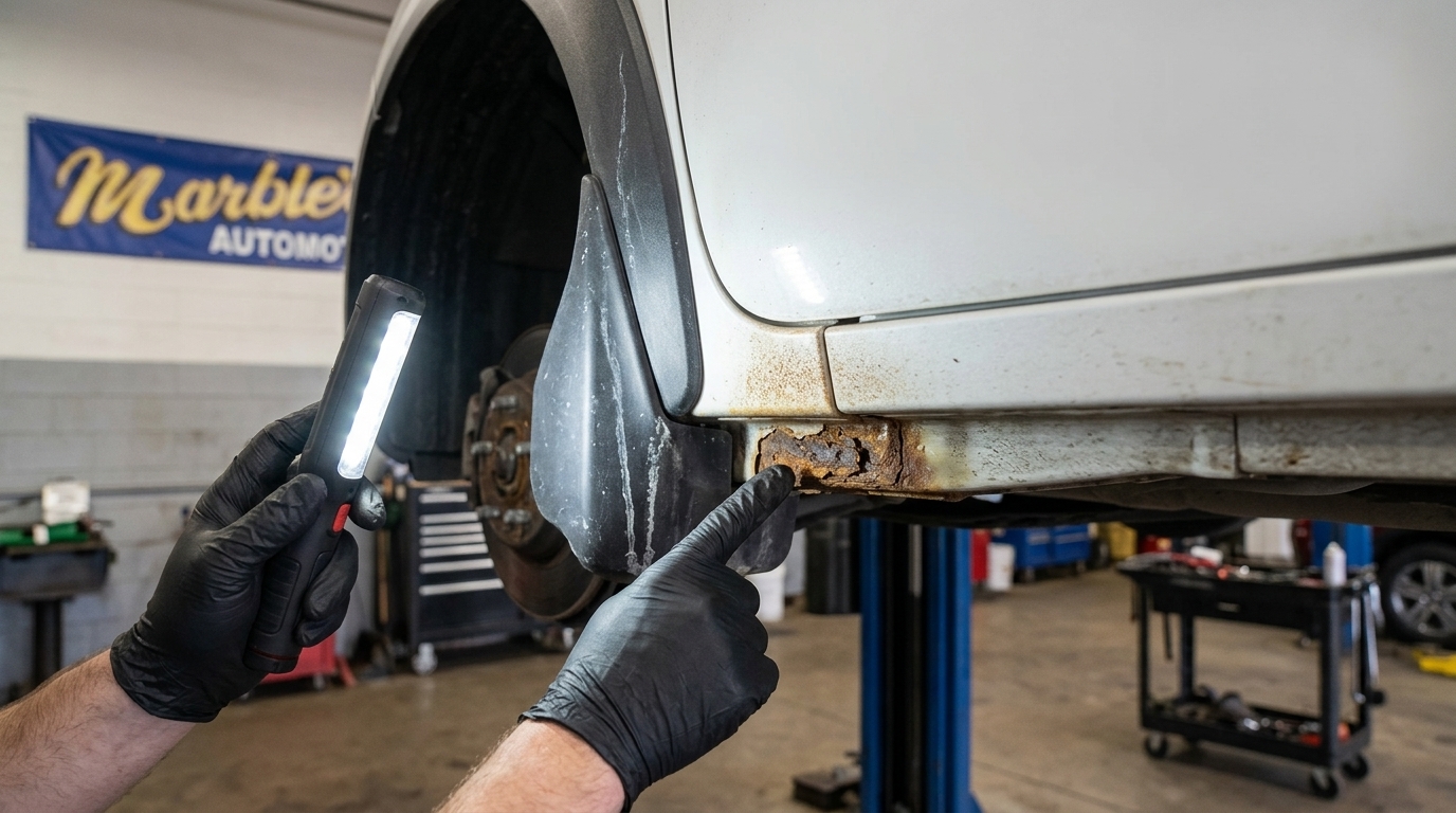 Check for Road-Salt Rust