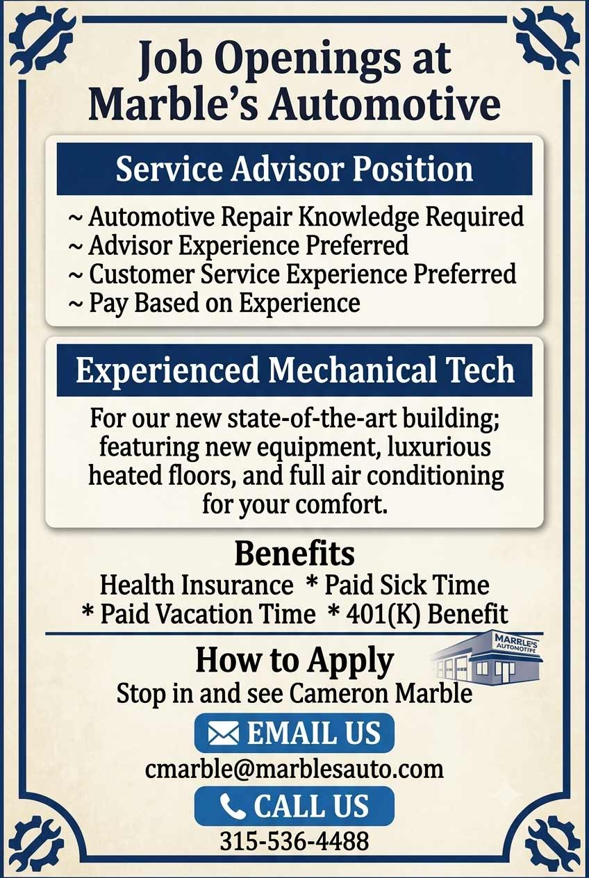 Marbles Job Openings